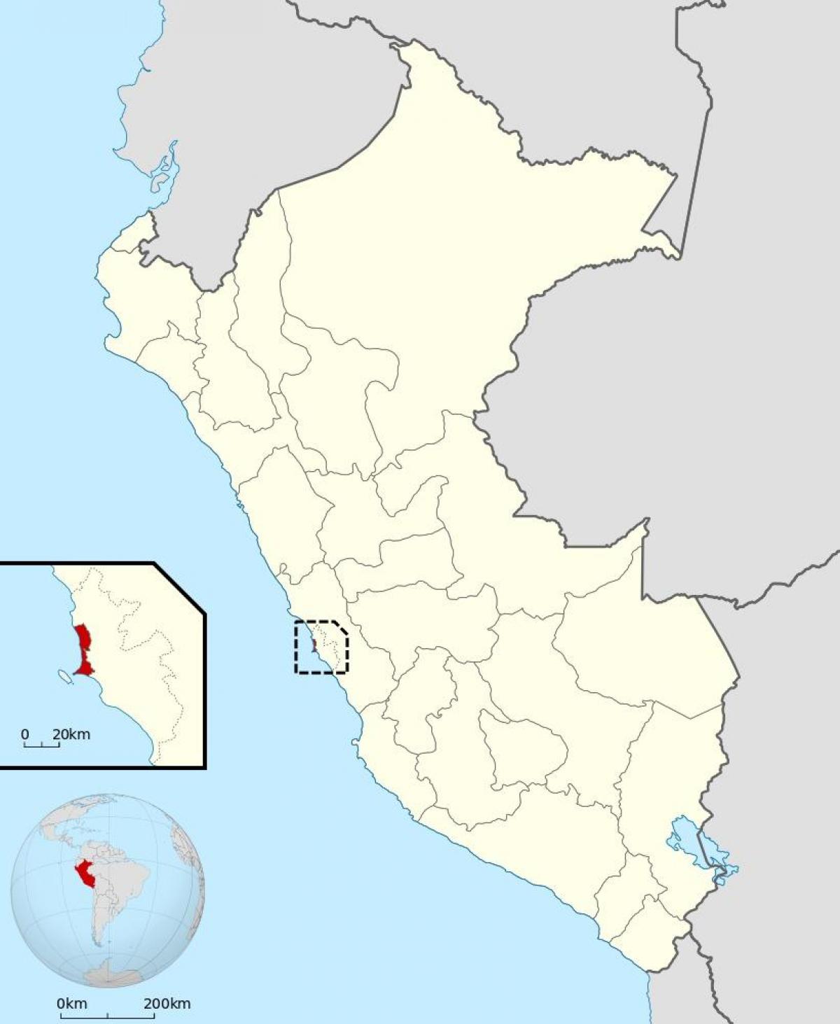 kartta callao Peru