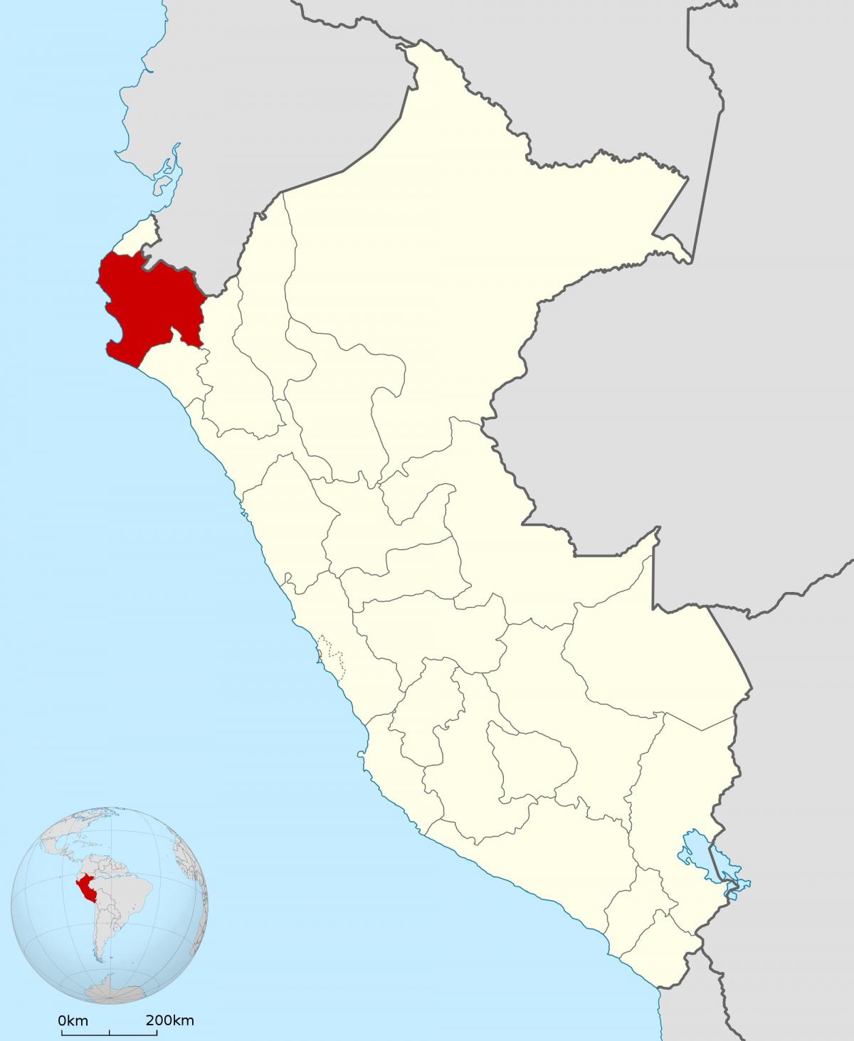 kartta piura Peru