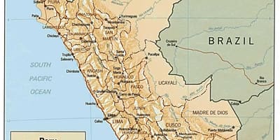 Kartta Peru surf 